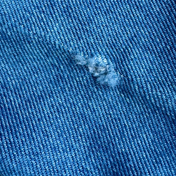 Old Navy The Flirt Size 6 Mid Rise Wide Leg Lightweight Blue Jeans - Picture 13 of 16